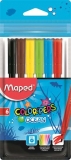 Fixky, 2 mm, vyprateľné, MAPED "Color`Peps Ocean", 6 rôznych farieb