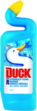 Čistiaci gél - WC DUCK "Deep Action Gel", oceán, 750ml
