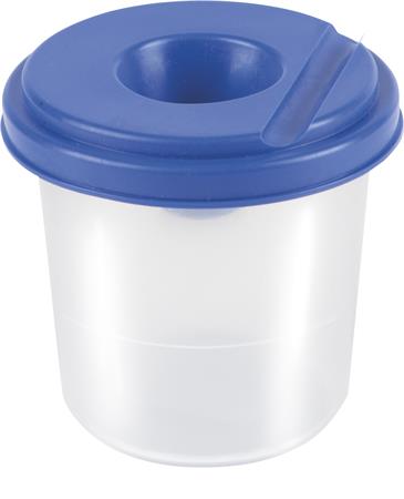 Nádoba na štetce, s prikrývkou, PANTAPLAST,