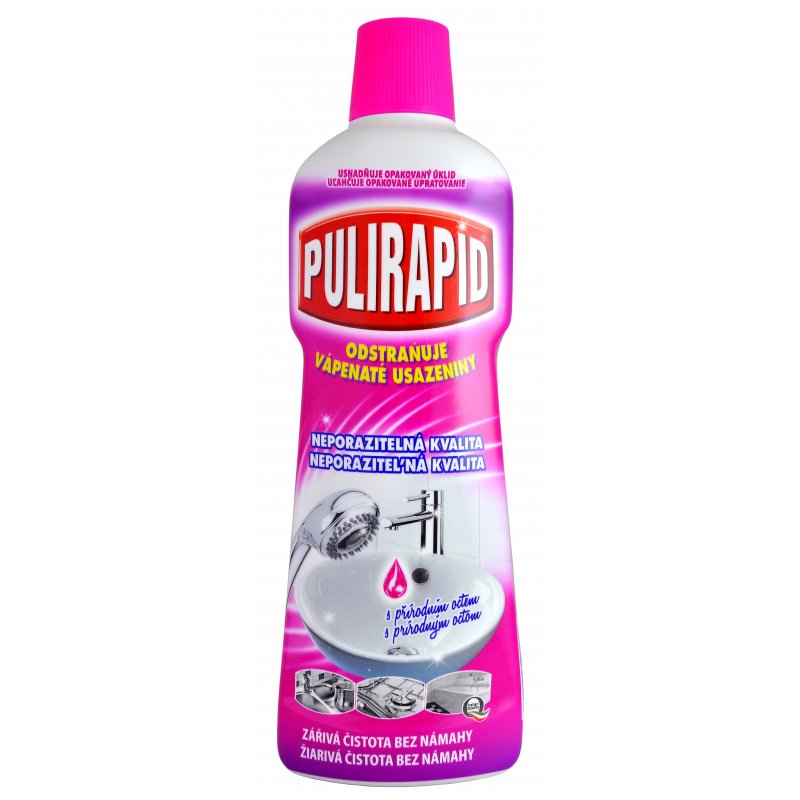 Pulirapid 750ml ocot na vodný kameň 