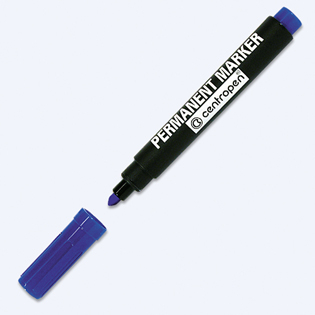 Značkovač CENTROPEN 8516 1-2,5 mm - nevysychavý modrý