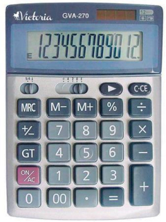 Stolová kalkulačka "KT-270", VICTORIA