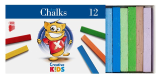 Krieda na tabuľu, ICO "Creative Kids", 12 rôznych farieb